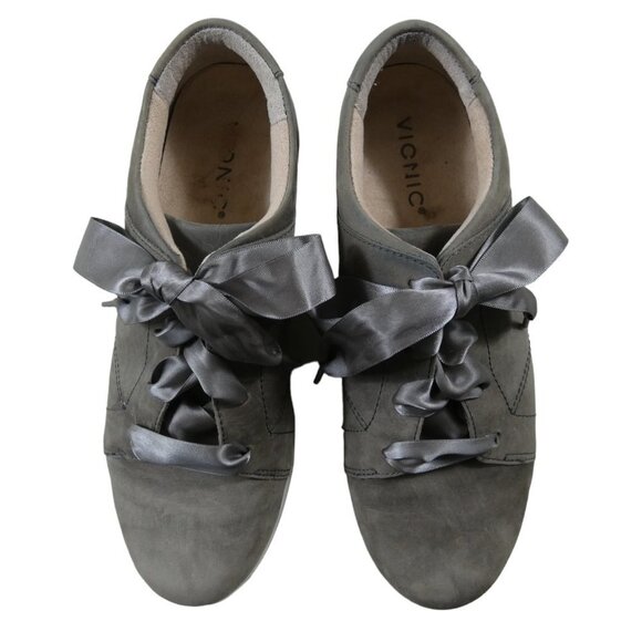 Vionic Lindsey Nubuck Lace Up Sneakers with Satin Laces US 8.5 EU 40 #679 - Picture 7 of 8